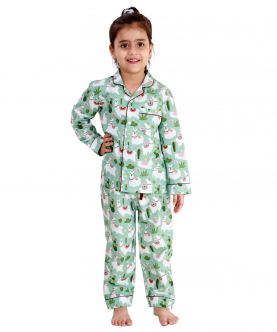 Mini Me Personalised No Drama Lama Pajama Set