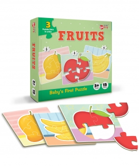 Fruits - Fun & Educational Jigsaw Puzzle Set