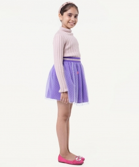 Varsity Chic Lilac Dream Tutu Skirt