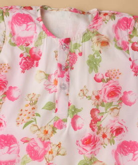Floral Kurta Pajama Set 