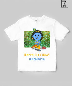 Happy Birthday Kanhaiya T-shirt