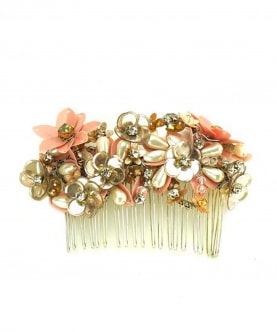 Floral Hair Comb 