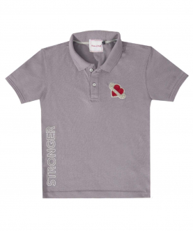 Heart Motif Polo T-Shirt