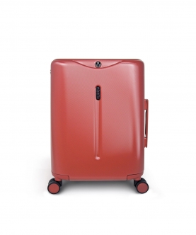Maroon Red Ride-On Trolley Carry-On Luggage 18 Inches