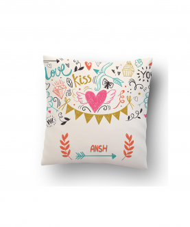 Personalised Doodle Cushion Cover