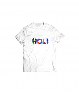 Multi Color Holi Holi T-Shirt
