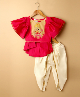 Pink Lakhsmi Embroidered Outfit