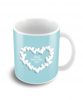 White Heart's Coffee Mug