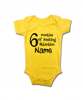6 Months Of Chaos Romper
