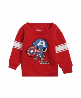  AvengersBoys Sweatshirt Red