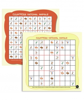 Countries National Animal Sudoku