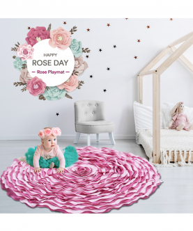 Personalised Rose Playmat