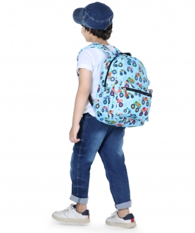 Rainbow Print School Backpack 3 To 7 Years