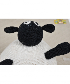 Black And White Sheep Soft Toy