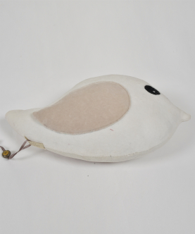 Ivory Owl Pillow