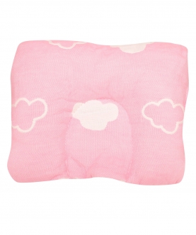 Baby Moo Cloudy Pink Baby Pillow