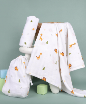 Forest Friends Organic Swaddle (Pack Of 2)
