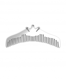 Sterling Silver Comb For Baby, Kids &Mom-Majestic (28 gm)