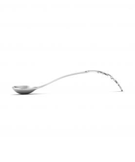 Sterling Silver Spoon For Baby And Child-Curved 123 Handle (28 gm)