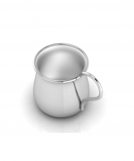 Sterling Silver Mini Bulge Baby Cup (25 gm)