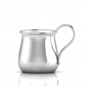 Sterling Silver Mini Bulge Baby Cup (25 gm)
