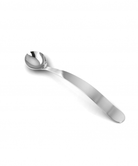 Sterling Silver Spoon For Baby And Child-Plain Curved (28 gm)