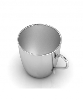 Sterling Silver Baby Cup-Wine Handle (45 gm)