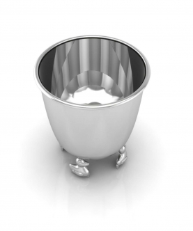 Sterling Silver Duck Baby Cup (50 gm)