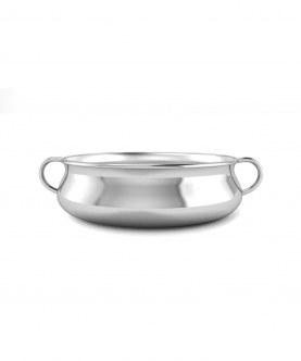 Sterling Silver Bowl For Baby And Child-Tradional Feeding Porringer (95 gm)