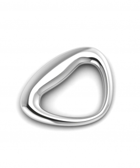 Sterling Silver Baby Rattle-Triangular (30 gm)