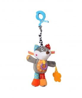 Puppy Love Hanging Pulling Toy With Teether