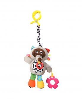 Stars Favourite Grey Hanging Pulling Toy With Teether