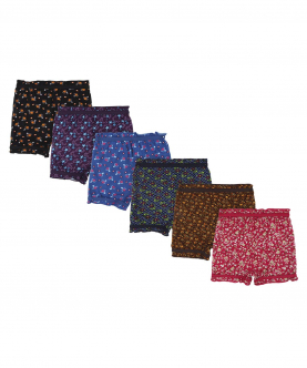 Bodycare Printed Multicolor Unisex Bloomer Pack Of 6