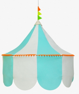 Aqua Carnival Tent Hanging Lamp