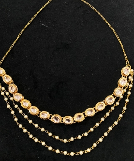 Kundan & Pearl necklace