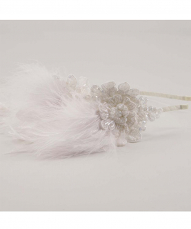The Micah Miracle Crystal & Feather Headband