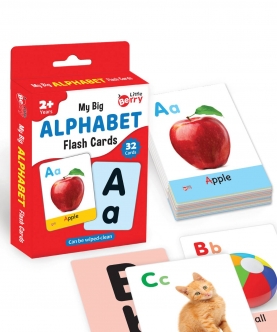 Big Alphabet Flash Cardss (32 Cards) | Fun Learning