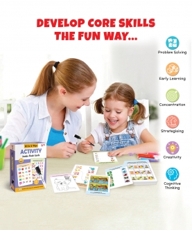 Activity Write And Wipe Jumbo Flash Cards 32 Cards
