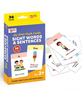 Sight Words & Sentences Flash Cards-36 Cards -Fun Learning 
