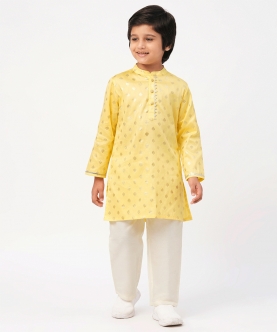 Mehfil Yellow Kurta Pant set for Boys