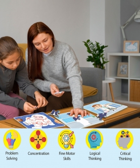 People At Work - Fun & Educational Jigsaw Puzzle Set