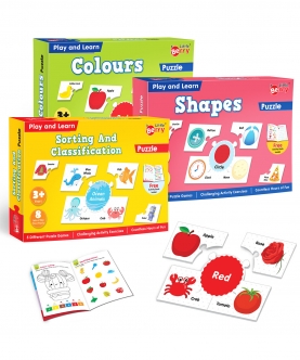Puzzle Activity Combo With Activity Books � 120 Pcs