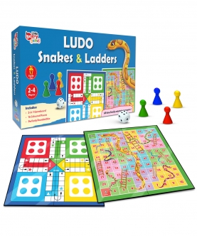 Ludo And Snakes & Ladders Board Game Set