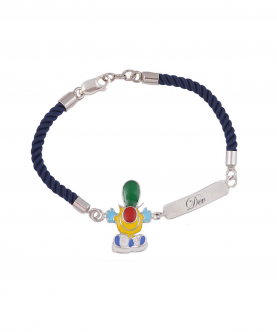 Personalised Lil Mr Nonsense Cord Bracelet