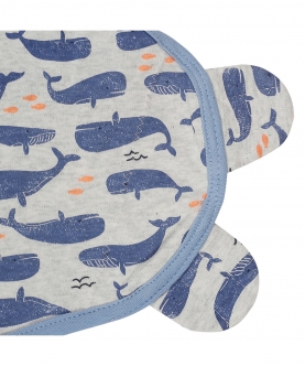 Dolphins Blue Ready Swaddle