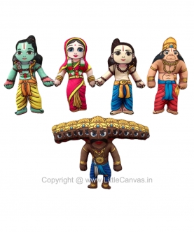 Ramayana Plush Dolls