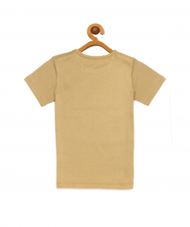 Half Sleeves Ball Print Cotton T-Shirt