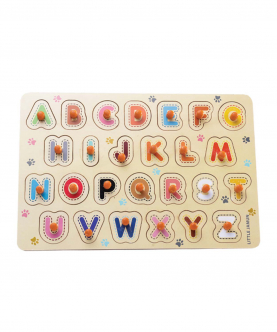 Little Jamun Alphabets A-Z Peg Puzzle
