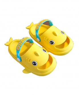 Yellow Shark Slip on ClogsBeach Footwear