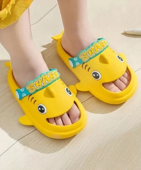 Yellow Shark Slip on ClogsBeach Footwear